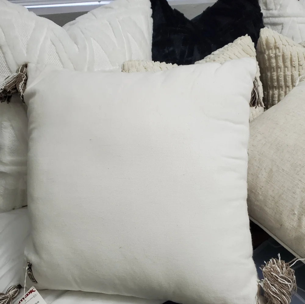 Boho accent pillow